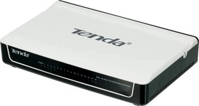 Фото 1/10 Коммутатор TENDA S16, неуправляемый