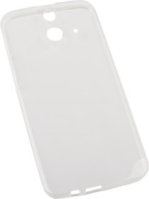 Фото 1/5 Силиконовый чехол LP для HTC E8 прозрачный TPU