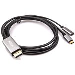 CU422MCPD-1.8M, VCOM USB 3.2 Type-C (m) - DisplayPort (m), Adapter Cable