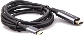 Фото 1/9 CU423MC-1.8M, VCOM USB 3.2 Type-C (m) - HDMI (m) 1.8м, Кабель-адаптер