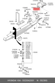 55230-62001, Серьга HYUNDAI HD120,AeroTown рессоры задней OE