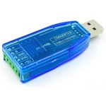 ORIENT UAS-105, адаптер USB Am to RS485, винтовой разъем 5 конт ...