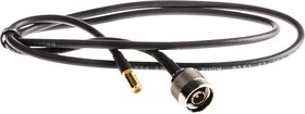 CA39/240-VX, Female SMA to Male N Type Coaxial Cable, 990.6mm, LMR-240 Coaxial, Terminated