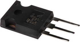 Фото 1/5 N-Channel MOSFET, 45 A, 500 V, 3-Pin TO-247 STW45NM50