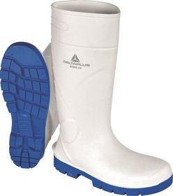 KEMISS4BC35, KEMIS S4 CI SRC Blue, White Steel Toe Capped Unisex Safety Boots, UK 2, EU 35