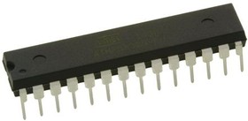 Фото 1/3 ATMEGA328-PU, ATMEGA328-PU, 8bit AVR Microcontroller, ATmega, 20MHz, 32 kB Flash, 28-Pin PDIP