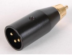 27-4150, RCA Male to Male XLR - Gold