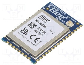 XB8-DPUS-001, Модуль: RF; u.FL; XBee; 863-870МГц; -106дБм; 14дБм; SMD; 48/27мА