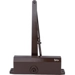 Дверной доводчик / коричневый / DD-140BR