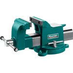 KRAFTOOL STEEL, 100 мм, стальные слесарные тиски (32701-100)