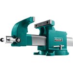 KRAFTOOL STEEL, 125 мм, стальные слесарные тиски (32701-125)