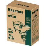 KRAFTOOL Mini, 65 мм, прецизионные тиски на струбцине (32713-75)