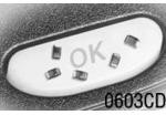 Фото 1/2 PE-0603CD150GTT, Inductor RF Chip Wirewound 0.015uH 2% 250MHz 30Q-Factor Ceramic 0.7A 0.17Ohm DCR 0603 T/R