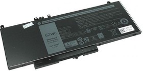 Фото 1/2 Аккумулятор 6MT4T для ноутбука Dell Latitude E5470 7.6V 62Wh (8150mAh) черный Premium