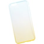 Силиконовая крышка LP для Apple iPhone 6, 6s градиент желтый, синий коробка
