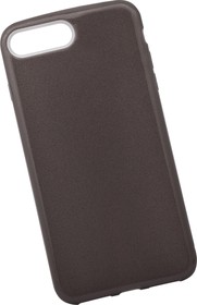 Фото 1/3 Силиконовая крышка LP "Блёстки" для Apple iPhone 8 Plus, 7 Plus TPU черная, европакет