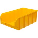 Пластиковый ящик Стелла-техник V-4-желтый 502х305х186мм, 20 литров