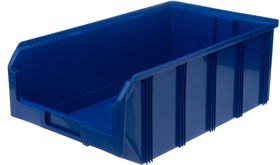 Фото 1/5 Пластиковый ящик Стелла-техник V-4-синий 502х305х186мм, 20 литров