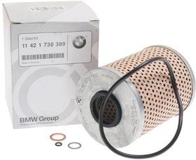11421730389, Фильтр масляный BMW 3 (E36),5 (E34) OE