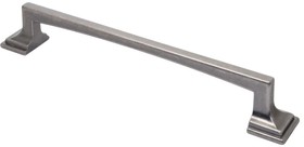 Ручка ZA0496 128 мм, античный никель DAN 69594