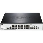 D-Link DGS-1510-28XMP/A1A PROJ Настраиваемый L2+ стекируемый коммутатор с 24 ...