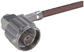 16_N-50-3-27/133_NE Series, Plug Cable Mount N Connector, 50Ω, Crimp Termination, Right Angle Body