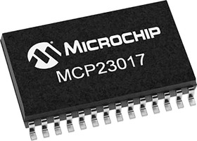 Фото 1/2 MCP23017T-E/SS, SSOP-28 Interface - Specialized