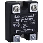 D2425P, Solid-State Relay - Control Voltage 3-32 VDC - Max Input Current 12 mA - ...