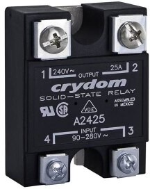 Фото 1/2 D2425P, Solid State Relays - Industrial Mount SOLID STATE RELAY 24-280 VAC