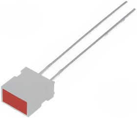 Фото 1/3 L-1043IDT, Светодиодная гистограмма, Красный, 20 мА, 2 В, 4 мкд, 1 светодиод(-ов), 3.65мм x 6.15мм