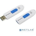 TS128GJF790W, Флеш накопитель 128GB Transcend JetFlash 790, USB 3.1, Белый