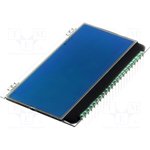 EA DOGM204B-A, Дисплей: LCD, алфавитно-цифровой, STN Negative, 20x4, голубой