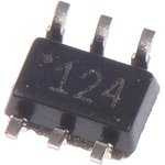 DAC8411IDCKT, DAC 16 bit- 0.2%FSR Serial (SPI/QSPI/Microwire), 6-Pin SC-70