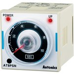 AT8PSN AC200-240V аналоговый таймер защиты нагрузки, 8-pin разъем поставляется отдельно