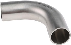 Фото 1/3 Stainless Steel Pipe Fitting, 90° Elbow 25.4mm