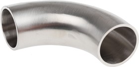 Фото 1/2 Stainless Steel Pipe Fitting, 90° Elbow 25.4mm