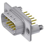 DTS09PY/2M86UN, D-Sub plug, Plug, DE-9, Radial Leads