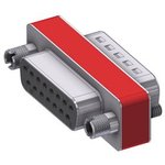 DFA15S/15P/2FP102UN, D-Sub Filter-Adapter, D-Sub 15-Pin Plug / D-Sub 15-Pin Socket