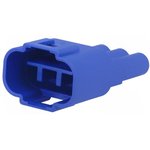 572-003-000-300, Wire to Wire Connector Cable Mount Plug, 3P, Crimp Termination ...