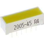 DF3YD, LED Bars & Arrays Yellow 588nm 31mcd Diffused Light Bar