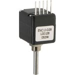 ENC1J-D28-L00128L, Optical Quadrature Rotary Encoder, 3000rpm, 128 ppr, 5 V dc, IP40