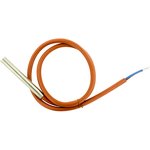 DS18B20-IP67-0.5 (2-wire) (гильза 49,7 х 6 мм), Герметичный датчик температуры DS18B20, IP67, двухпроводный, кабель 0.5 м