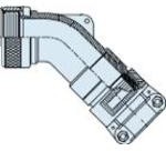 M85049/7-26W, Environmental Backshell 45° 36 Shell Size Cadmium Over Electroless Nickel Aluminum