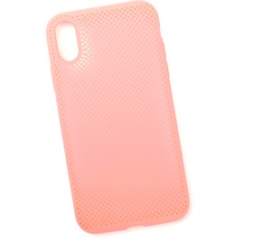 Фото 1/3 Силиконовый чехол "LP" для iPhone Xr "Silicone Dot Case" (розовый/коробка)