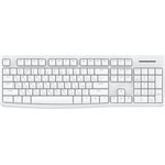 LK185 White ver2, Клавиатура проводная Dareu LK185 White (белый), мембранная ...