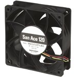 9S1212F4011, San Ace 9S Series Axial Fan, 12 V dc, DC Operation, 120m³/h, 2.28W ...