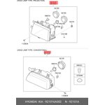 92101-6A002, Фара HYUNDAI HD120 (04-) левая OE