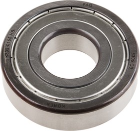6305-2Z-C3, 6305-2Z-C3 Single Row Deep Groove Ball Bearing- Both Sides Shielded 25mm I.D, 62mm O.D