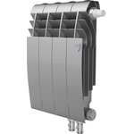 Радиатор BiLiner 350 /Silver Satin VR - 4 секции НС-1196738