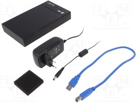UA0276, Корпус для дисков: 3,5"; V: USB 1.1,USB 2.0,USB 3.0; USB,SATA